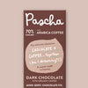 70% Cacao Organic Vegan Dark Chocolate Bar with Arabica Coffee (2.8 oz)
